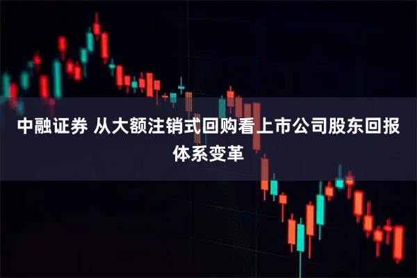 中融证券 从大额注销式回购看上市公司股东回报体系变革