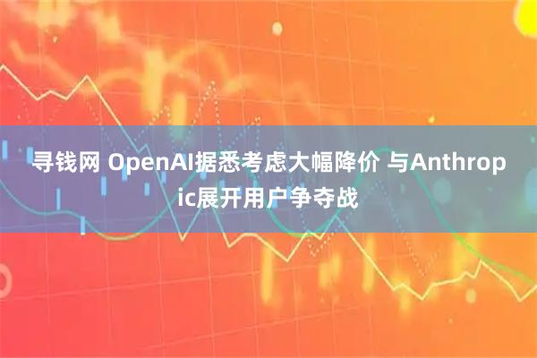 寻钱网 OpenAI据悉考虑大幅降价 与Anthropic展开用户争夺战